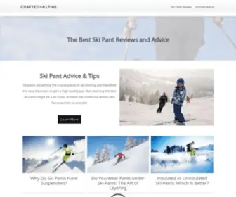Craftedforalpine.com(Crafted For Alpine) Screenshot
