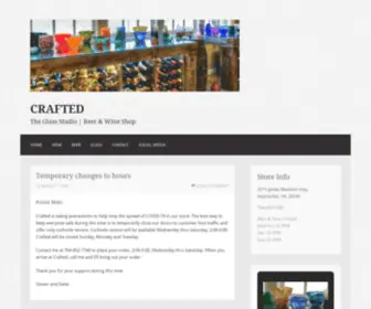 Craftedhaymarket.com(The Glass Studio) Screenshot