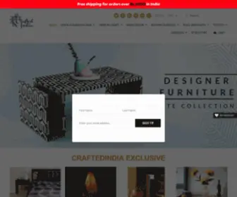 Craftedindia.com(Craftedindia) Screenshot