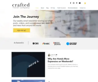 Craftedtravelco.com(Crafted Travel Co) Screenshot