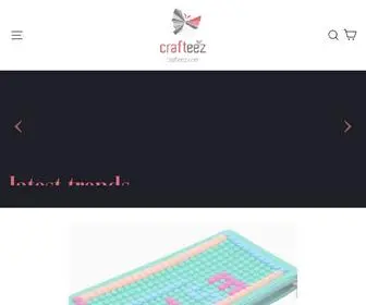 Crafteez.com(DIY Arts & Craft Kits) Screenshot