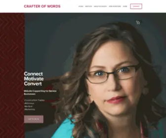 Crafterofwords.com(Crafter of Words) Screenshot