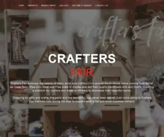 Craftersfair.co.za(Arts Crafts Markets) Screenshot