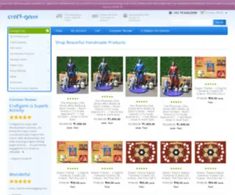 Craftgami.com(Shop Beautiful Handmade Products) Screenshot