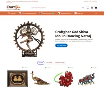 Craftghar.com(Indian Handmade Crafts & Gifts online shopping India) Screenshot