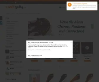 Craftgully.com(Craft supplies online India) Screenshot