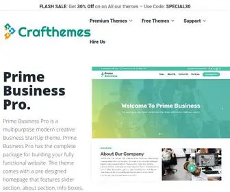Crafthemes.com(Apex Business) Screenshot