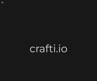 Crafti.io(Crafti) Screenshot