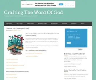 Craftingthewordofgod.com(Crafting The Word Of God) Screenshot