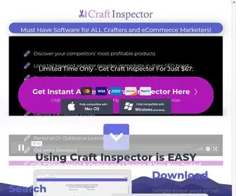 Craftinspector.net(Craft Inspector) Screenshot