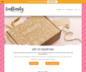 Craftiosity.co.uk(All you need in the box) Screenshot