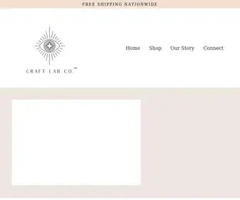 CraftlABCO.com(Craft Lab Co) Screenshot
