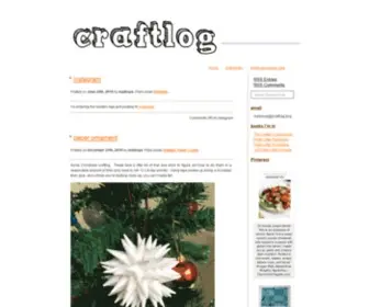 Craftlog.org(craftlog) Screenshot