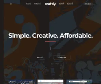 Craftlycreative.com(Creative Digital Marketing Solutions) Screenshot