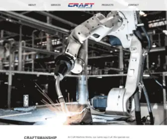 Craftmachine.com(Craft Machine Works) Screenshot