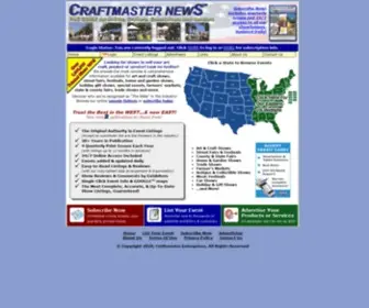 Craftmasternews.com(Craft Shows) Screenshot