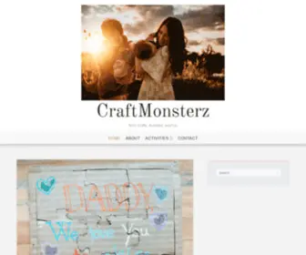 Craftmonsterz.com(Kid's Crafts) Screenshot