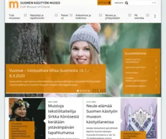 Craftmuseum.fi(Suomen käsityön museo) Screenshot