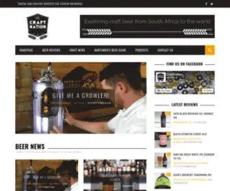 Craftnation.co.za(South Africa's favourite craft beers) Screenshot