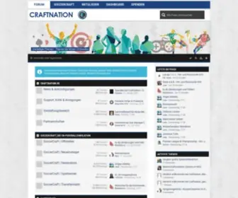 Craftnation.de(Craftnation ist ein Forum) Screenshot