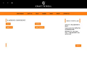Craftnroll.net(Craft N Roll) Screenshot