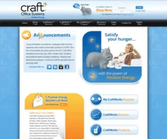 Craftofficesystems.com(Craft Office Systems) Screenshot