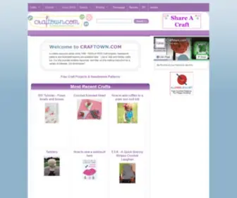 Craftown.com(Craft Ideas For Every Occasion) Screenshot