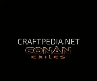 Craftpedia.net(Conan Exiles) Screenshot