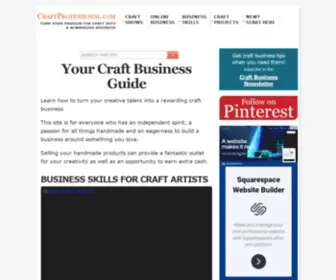 Craftprofessional.com(Craft Professional) Screenshot