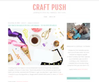 Craftpush.com(Craft push Home) Screenshot