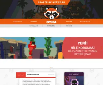 Craftrise.com.tr(Turkey's most active and fun game with the most players) Screenshot