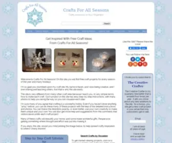 Crafts-For-ALL-Seasons.com(Crafts For All Seasons) Screenshot