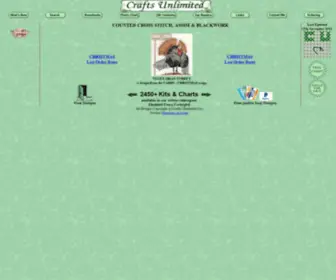 Crafts-Unlimited.co.uk(Crafts Unlimited (UK) Counted Cross Stitch) Screenshot
