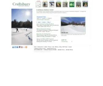 Craftsbury.com(Craftsbury Outdoor Center) Screenshot