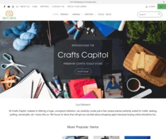 Craftscapitol.com(Crafts Capitol) Screenshot