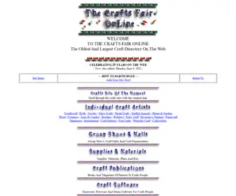 Craftsfaironline.com(The Crafts Fair OnLine) Screenshot