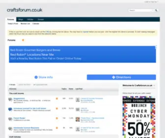 Craftsforum.co.uk(Craft forum) Screenshot