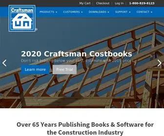 Craftsman-Book.com(Craftsman Book Company publishers of Construction Books & software) Screenshot