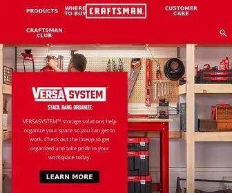 Craftsman.com(Official website for CRAFTSMAN®) Screenshot