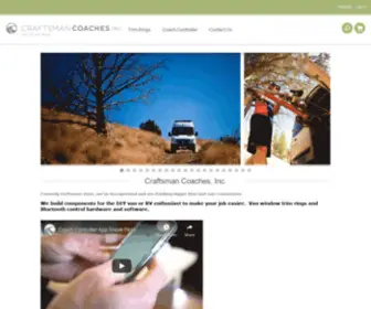 Craftsmanvans.com(Craftsman Coaches) Screenshot