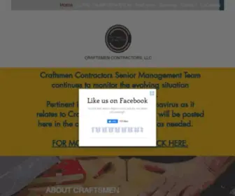 Craftsmencontractors.net(Craftsmen Contractors) Screenshot