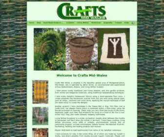 Craftsmidwales.co.uk(Basket Maker) Screenshot