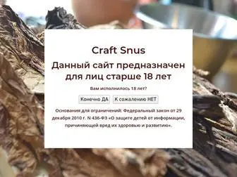 Craftsnus.ru(БЛОГ) Screenshot