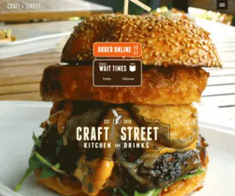 Craftstreetkitchen.com(Craft Street KitchenLittle Rd Trinity) Screenshot