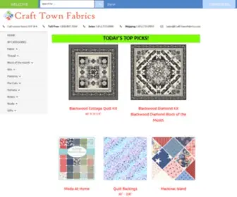 Crafttownfabrics.com(Craft Town Fabrics) Screenshot