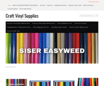 Craftvinylsupplies.com(Craft Vinyl Supplies) Screenshot