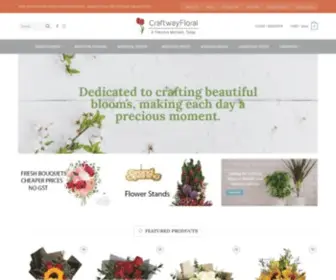 Craftwayfloral.com.sg(Singapore Florist) Screenshot