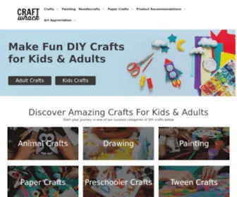 Craftwhack.com(Art Projects) Screenshot