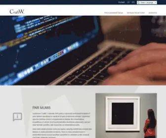 Craftw.lv(Mājas lapu izstrāde) Screenshot