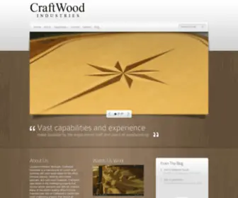 Craftwoodindustries.com(Craftwood Industries) Screenshot